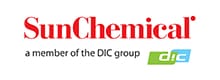 Logo Sun Chemical, cliente del gruppo Ekonore
